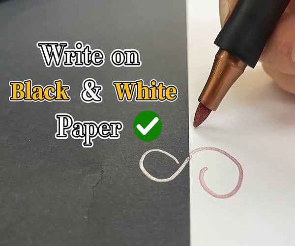 Artline SUPREME Metallic Marker Sets | 1.0mm Bullet Tip | 4 Pack