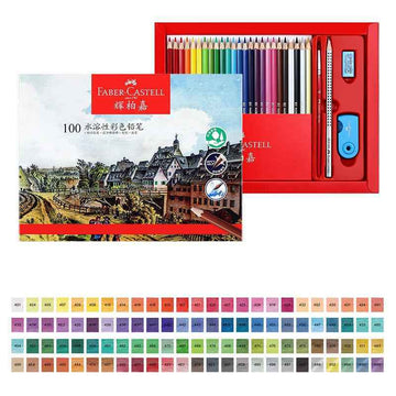 Faber Castell Watercolor Colored Pencils 48 Colors