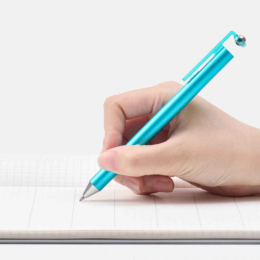 KACO Float Aluminum Gel Pen 0.5mm Black Ink