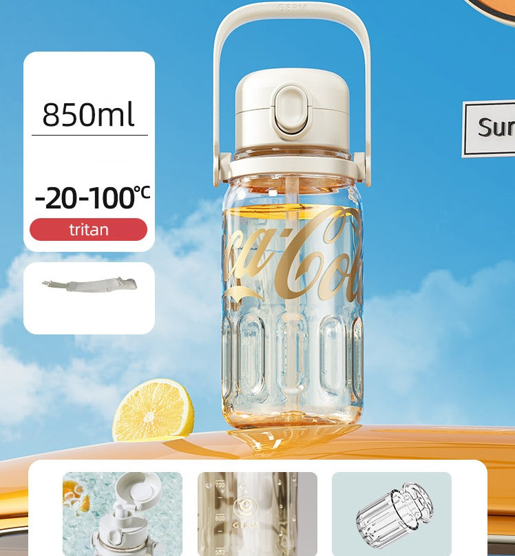 GERM x Coca-Cola Collab Summer Water Bottle - 850ml Large Sports Jug