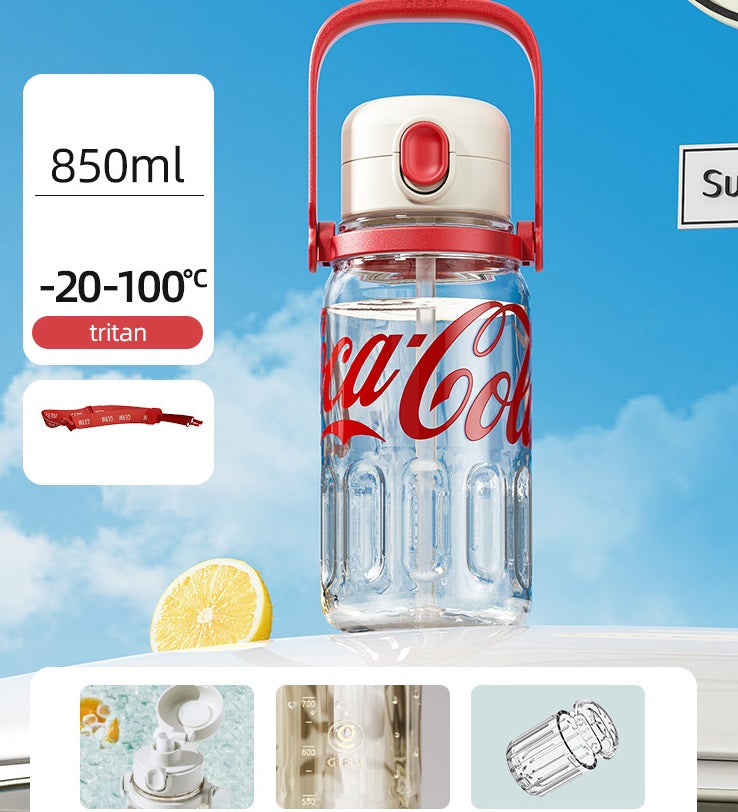 GERM x Coca-Cola Collab Summer Water Bottle - 850ml Large Sports Jug