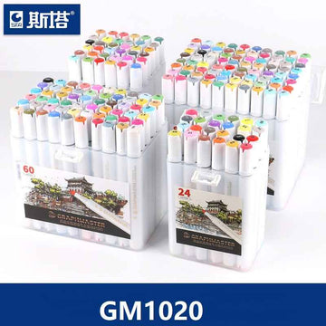 STA GRAPHMASTER GM1020 Alcohol Markers,12/24/36/48/60/80/108 Color - TTpen