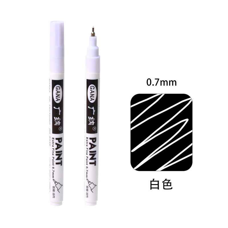 Guangna Paint Marker Extra Fine (0.7mm) WHITE GOLD SILVER BLACK - TTpen
