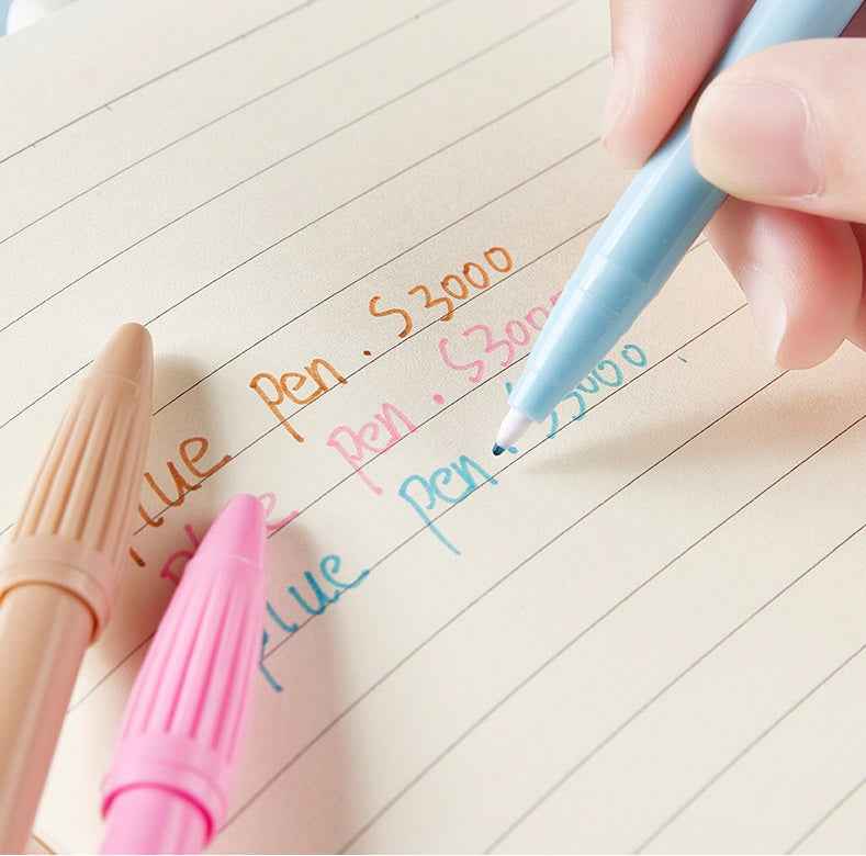 Guangna Felt Tip Marker Pens 12 Colors for Writing Drawing Journaling