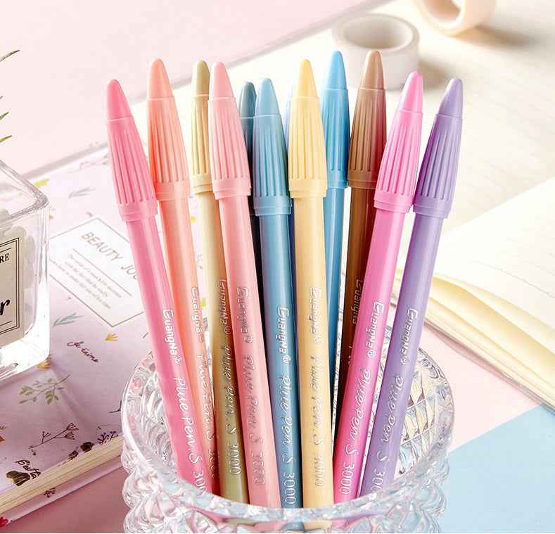 Guangna Felt Tip Marker Pens 12 Colors for Writing Drawing Journaling