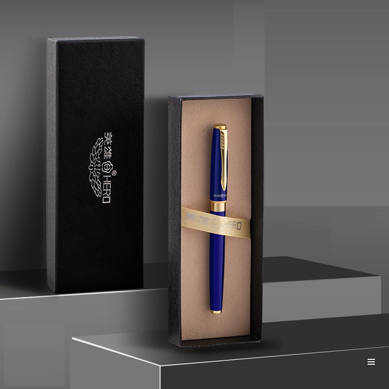 HERO 1511A Fountain Pen Set - Iridium Nib Rotary Ink Converter - TTpen