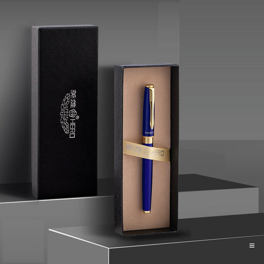 HERO 1511A Fountain Pen Set - Iridium Nib Rotary Ink Converter - TTpen