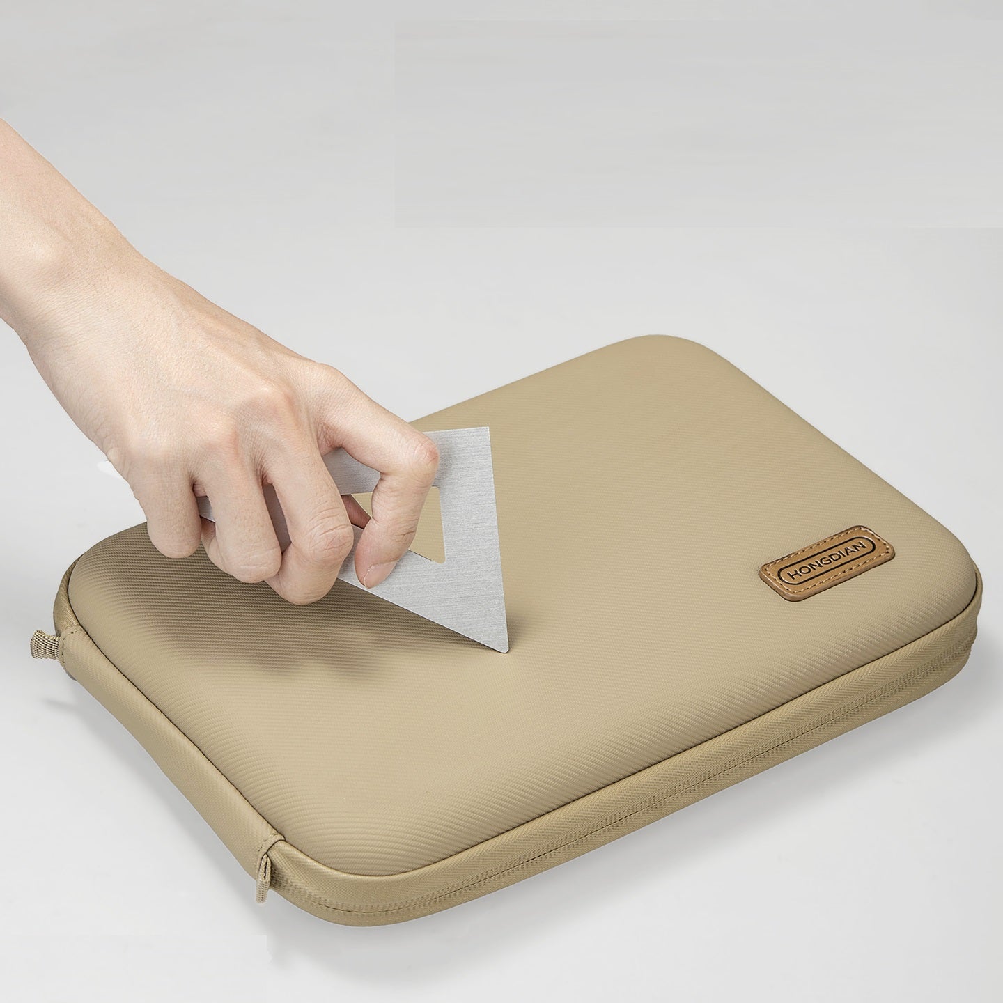 HONGDIAN 20-Slot Fountain Pen Case Waterproof Large Capacity Pouch