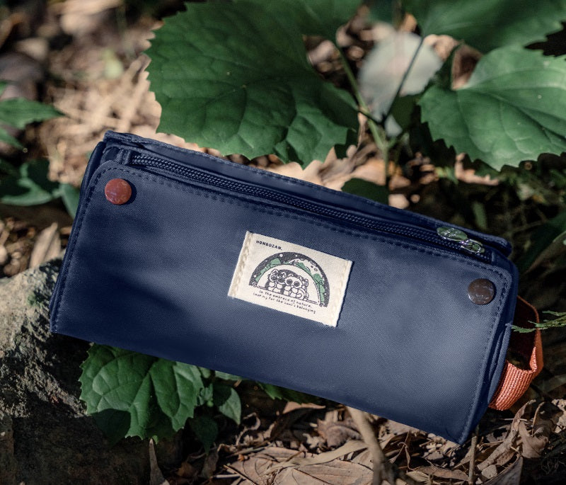 HongDian 2025 Roll-Up Pencil Case Desk Holder & Portable Storage