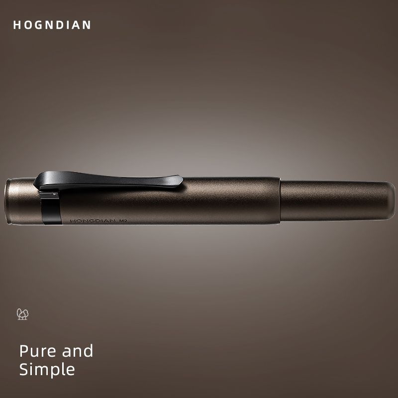 Hongdian M2 compact pocket fountain pen with clip