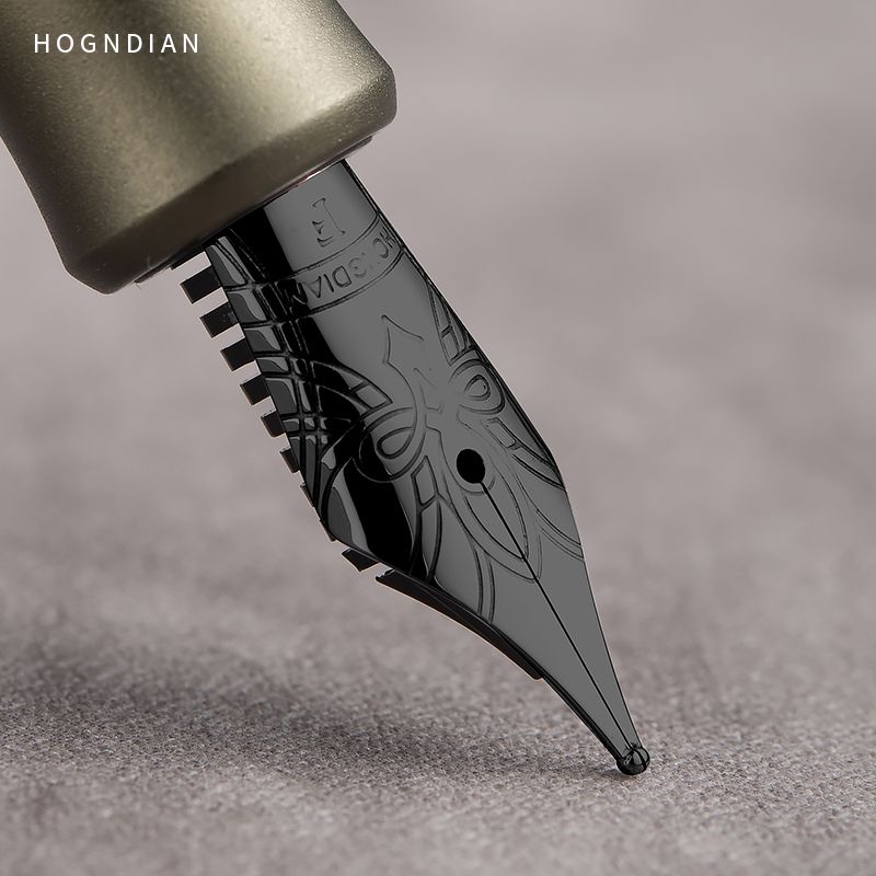Olive Hongdian M2 pocket fountain pen