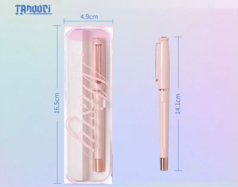 TANOOCI Morning Mist Fountain Pen - Soft Pink