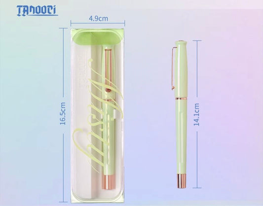 TANOOCI Morning Mist Fountain Pen - Pastel Yellow