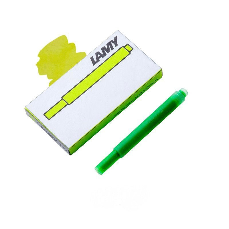 LAMY T10 Neon Green Fountain Pen Cartridges