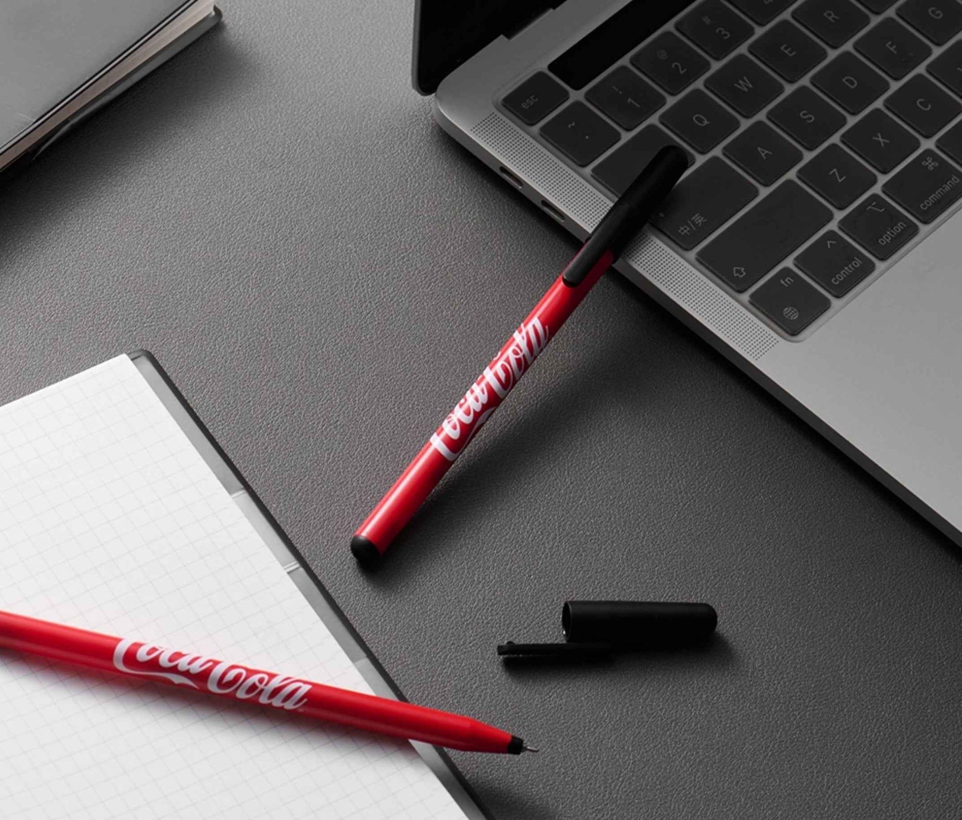 KACO Coca Cola Joy Gel Ink Pen,0.5mm,Black Ink,5 Pack