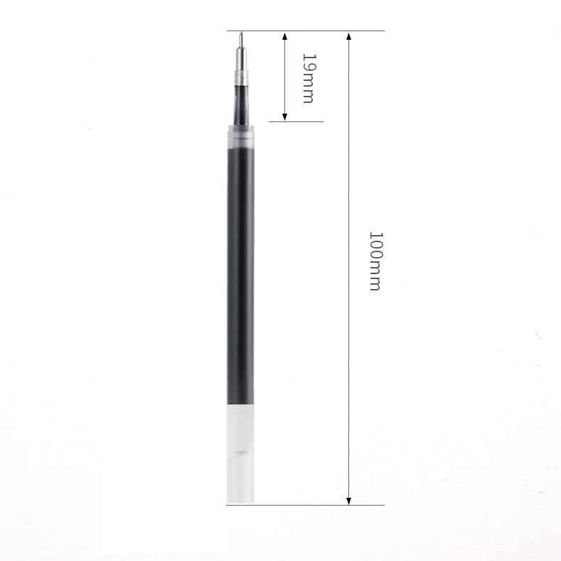 KACO K7 Transparent Gel Pen 4 Pack with 5pcs Black Ink Refills