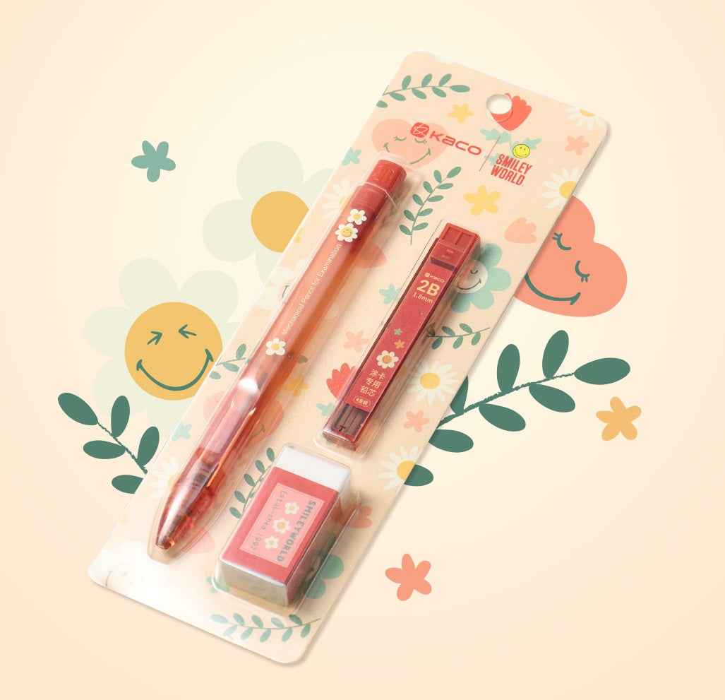 KACO SMILEY WORLD Mechanical Pencil 1.8mm for Examination