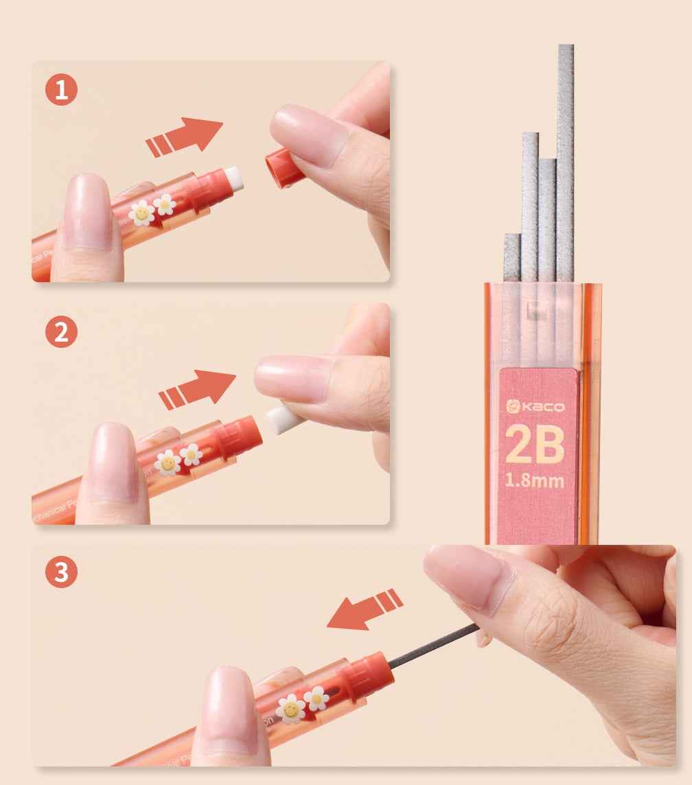 KACO SMILEY WORLD Mechanical Pencil 1.8mm for Examination