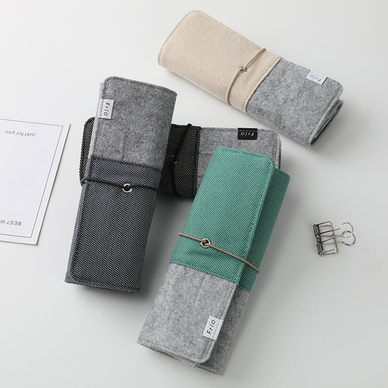 KING JIM Japan Frio Stand Roll Pen Case Holder