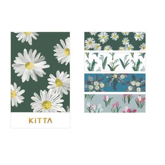 KING JIM KITTA Masking Tape Sticker - BASIC - TTpen