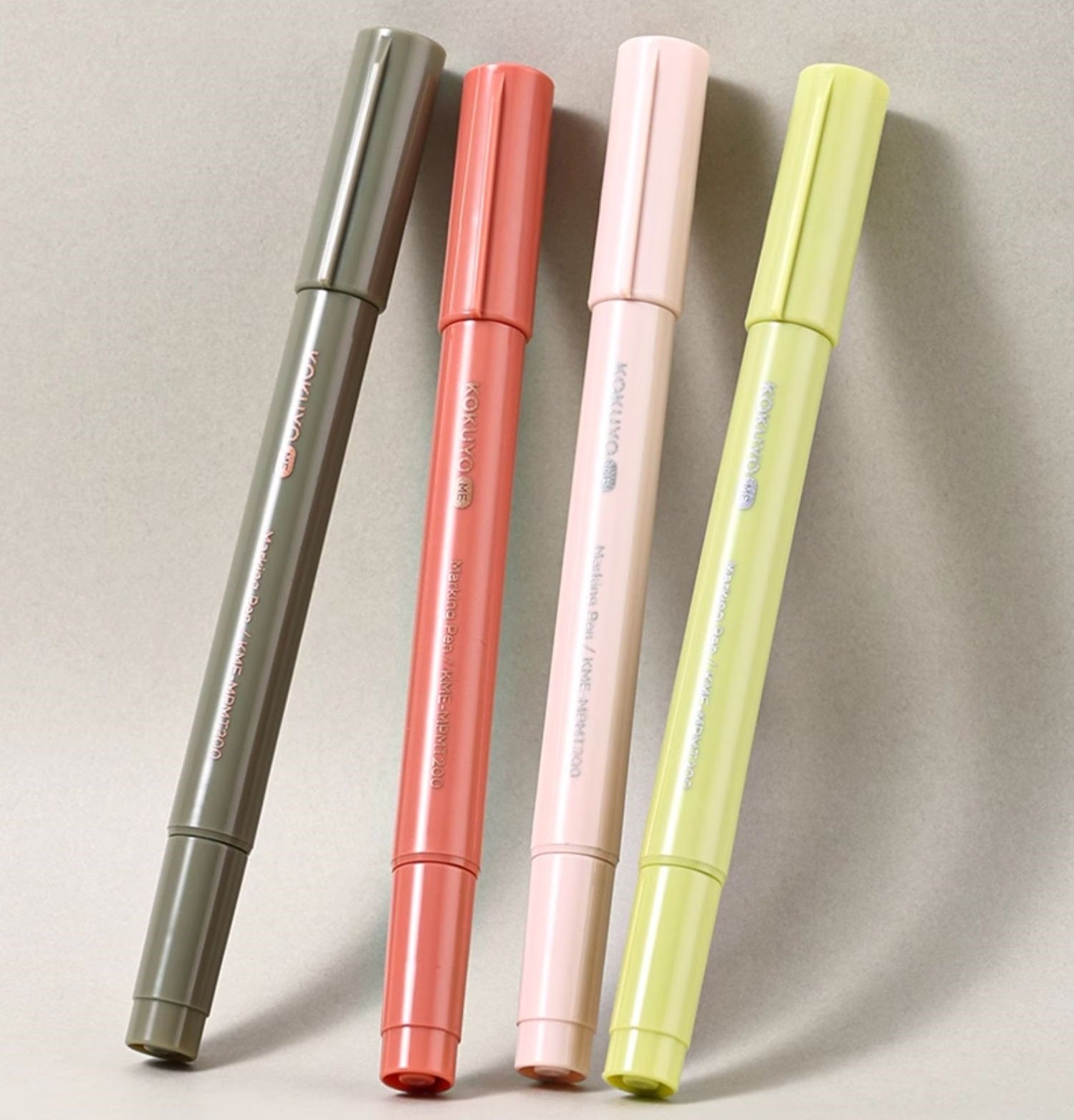 KOKUYO ME 2 Way Marking Pen 4 Color Pack