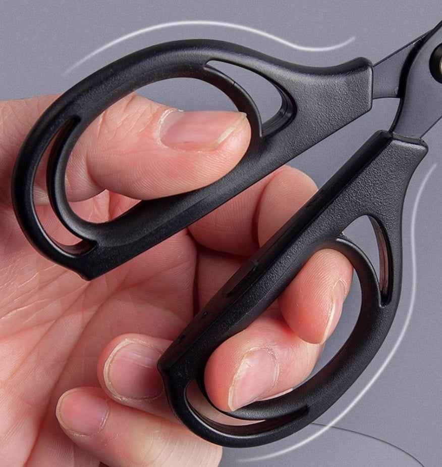 KOKUYO AIROFIT SAXA SCISSORS GLUELESS TYPE Fluorine Coating 3 Pack