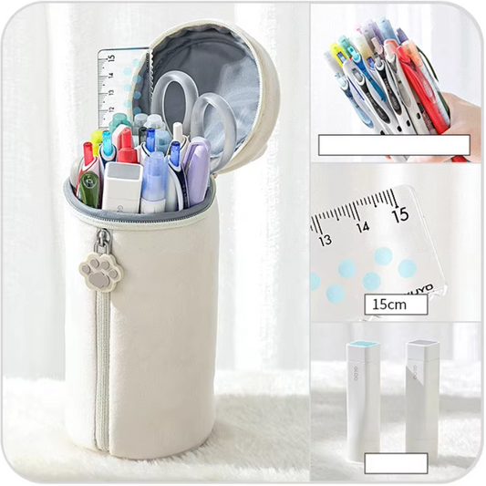 KOKUYO Campus Animal Ear Stand Up Pen Case Holder
