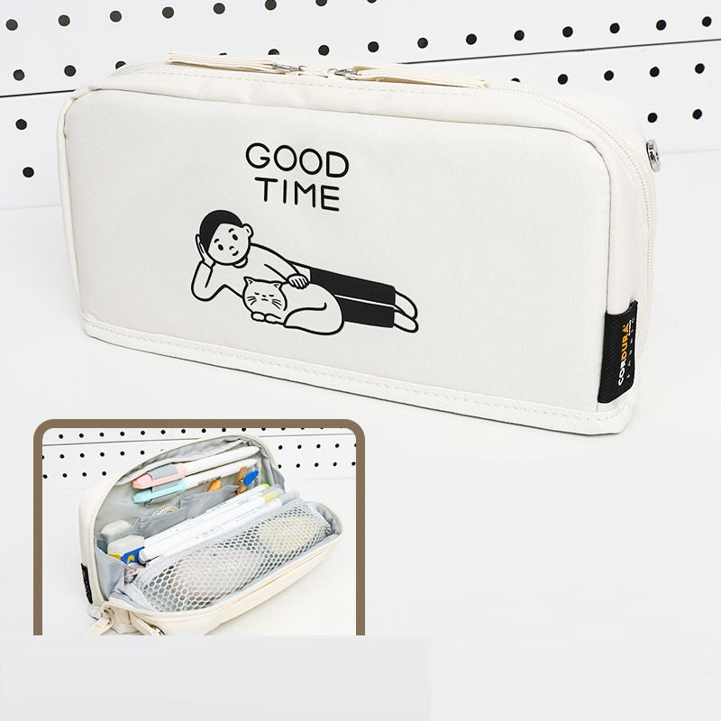 KOKUYO and Noritake HACO Pencil Case Good Time