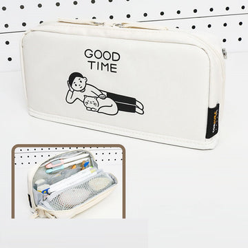 KOKUYO and Noritake HACO Pencil Case Good Time