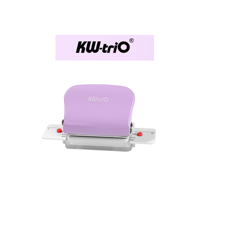 KW-trio 6-Hole Paper Punch Handheld for A4 A5 B5