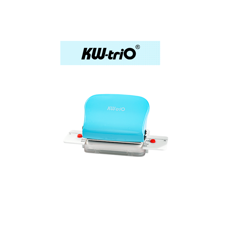 KW-trio 6-Hole Paper Punch Handheld for A4 A5 B5