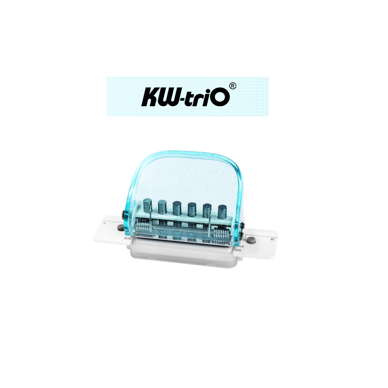 KW-trio 6-Hole Paper Punch Handheld for A4 A5 B5