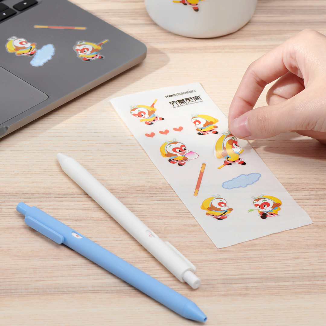 Kaco Small Window Pure Gel Ink Pen 4 Pack