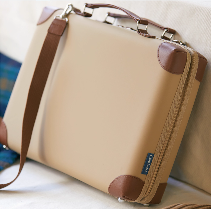 King Jim Carchette Carrying Pencil Case Portable School Organizer