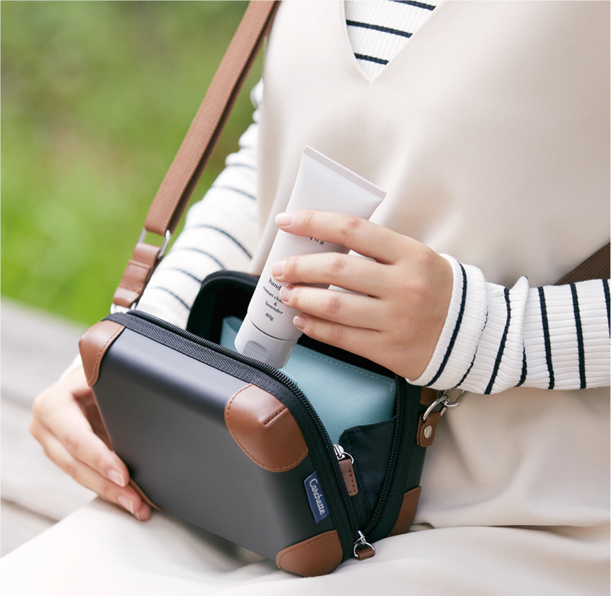 King Jim Carchette Carrying Pencil Case Portable School Organizer