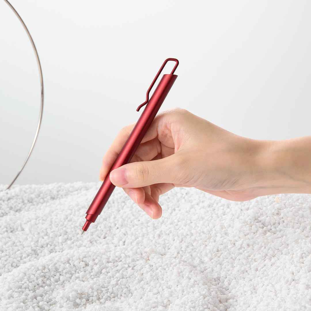 KACO Klip Gel Pen 0.5mm Black Ink Aluminum Body