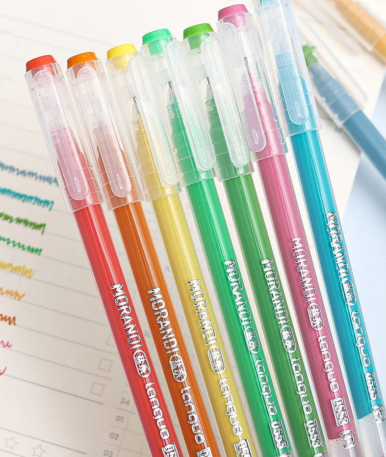 Languo Artist Gel Pens 18 Colors for Drawing,Journaling & Calligraphy