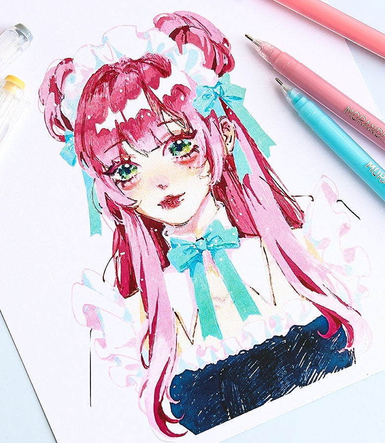 Languo Artist Gel Pens 18 Colors for Drawing,Journaling & Calligraphy