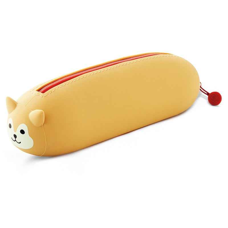 LIHITLAB PuniLabo Lying Pen Pouch Zipper Pen Case
