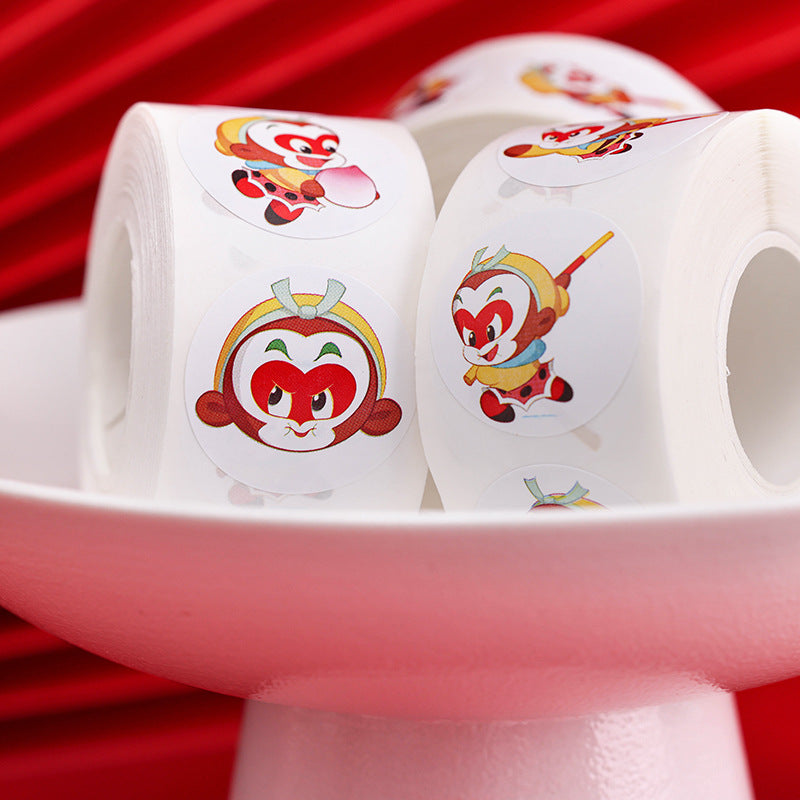 Sun Wukong The Monkey King Animal Stickers 1500PCS