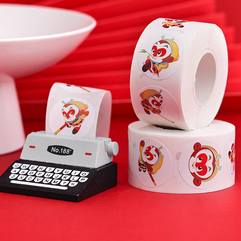 Sun Wukong The Monkey King Animal Stickers 1500PCS