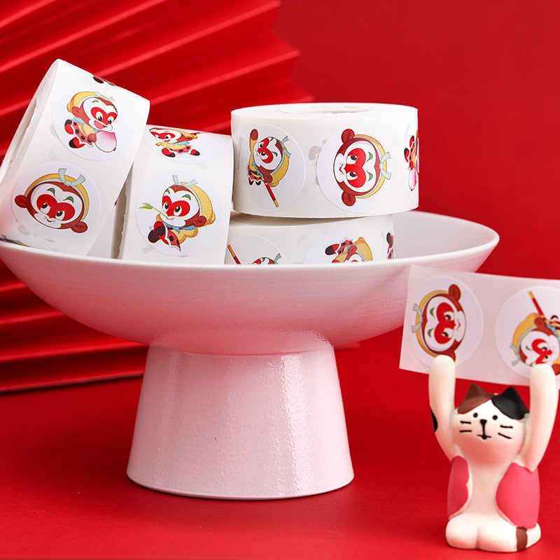 Sun Wukong The Monkey King Animal Stickers 1500PCS