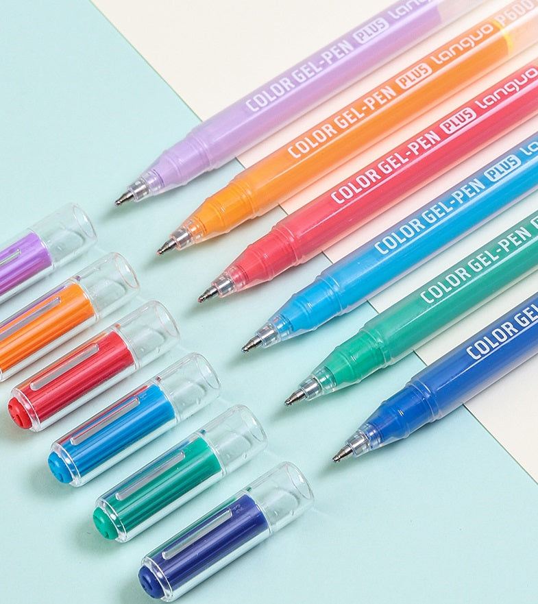 Languo 3D Acrylic Painting Gel Pens for Coloring 36/54 Colors Set