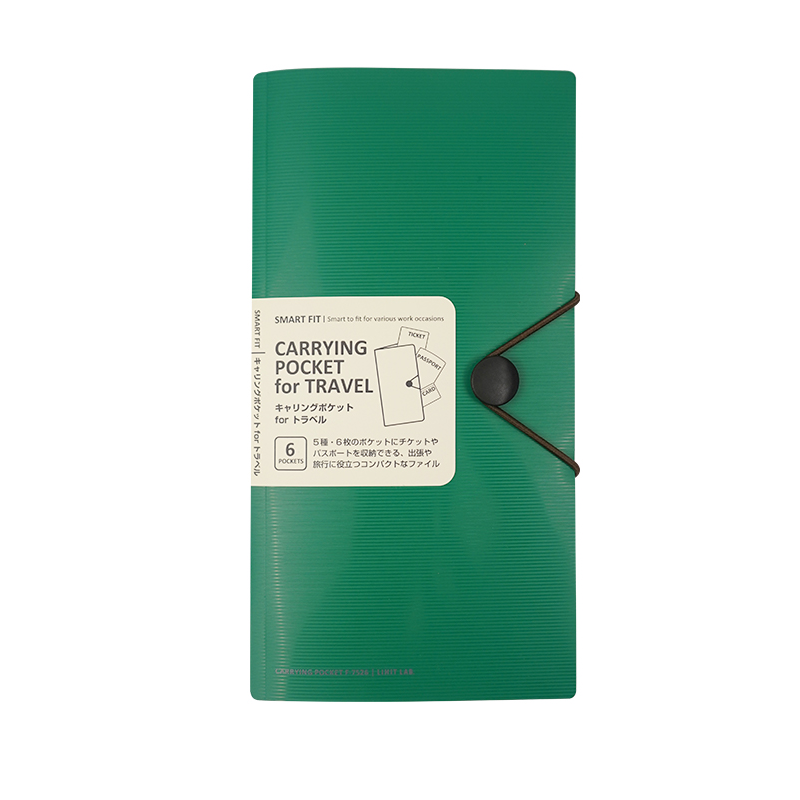 Lihit Lab Japan Carrying Pocket Travel Passport Holder