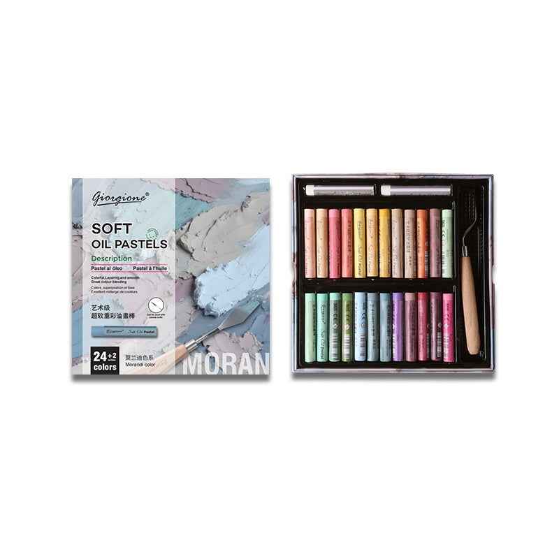 GIORGIONE Soft Oil Pastels for Artistis,24/36/48 Morandi Color - TTpen