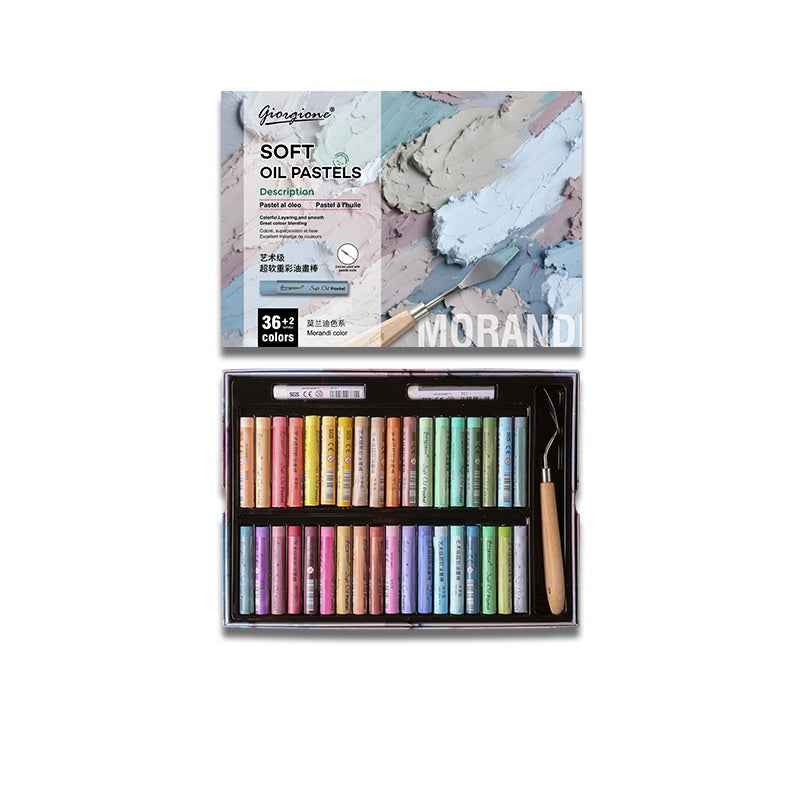 GIORGIONE Soft Oil Pastels for Artistis,24/36/48 Morandi Color - TTpen