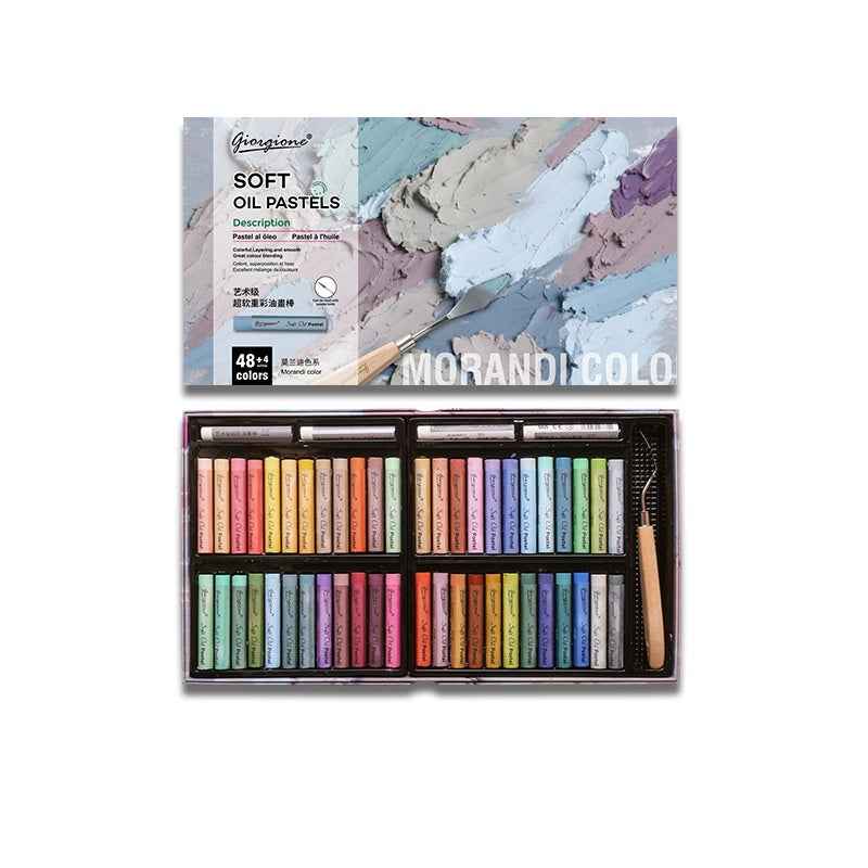 GIORGIONE Soft Oil Pastels for Artistis,24/36/48 Morandi Color - TTpen