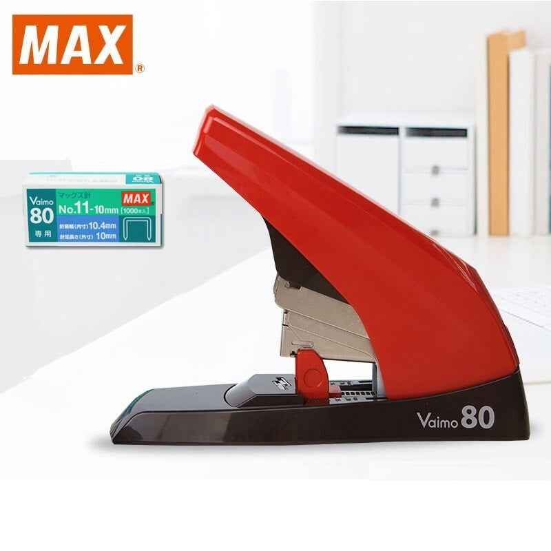 MAX Vaimo 80 Stapler HD-11UFL with 1000pcs Staples for Office