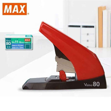 MAX Vaimo 80 Stapler HD-11UFL with 1000pcs Staples for Office