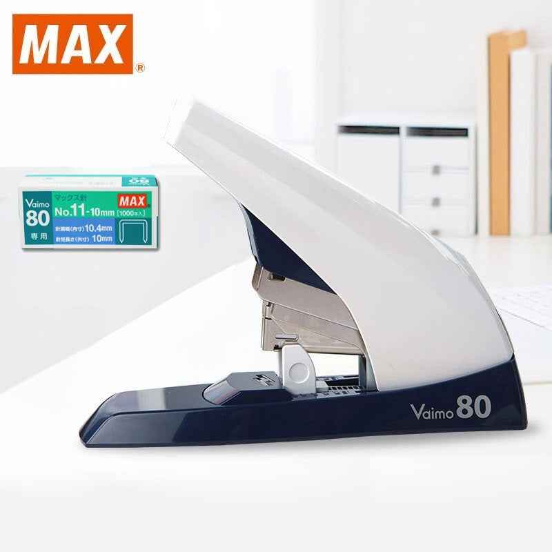 MAX Vaimo 80 Stapler HD-11UFL with 1000pcs Staples for Office